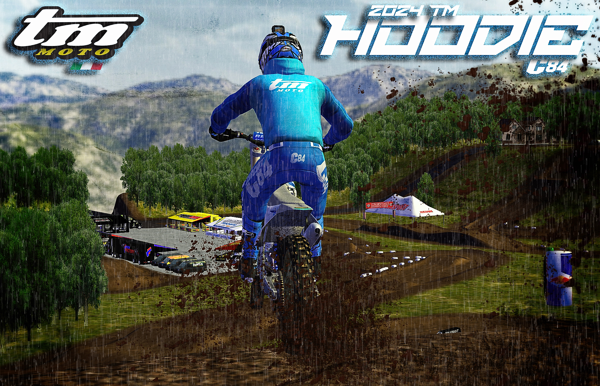 2024 TM Moto Hoodie MX Simulator